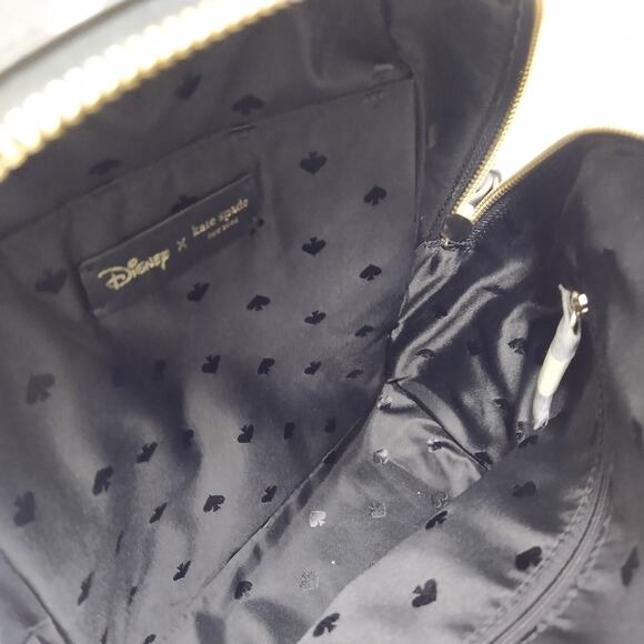 Kate Spade Disney x Minnie Mouse Black Leather Backpack With Wallet - NWT main image 8